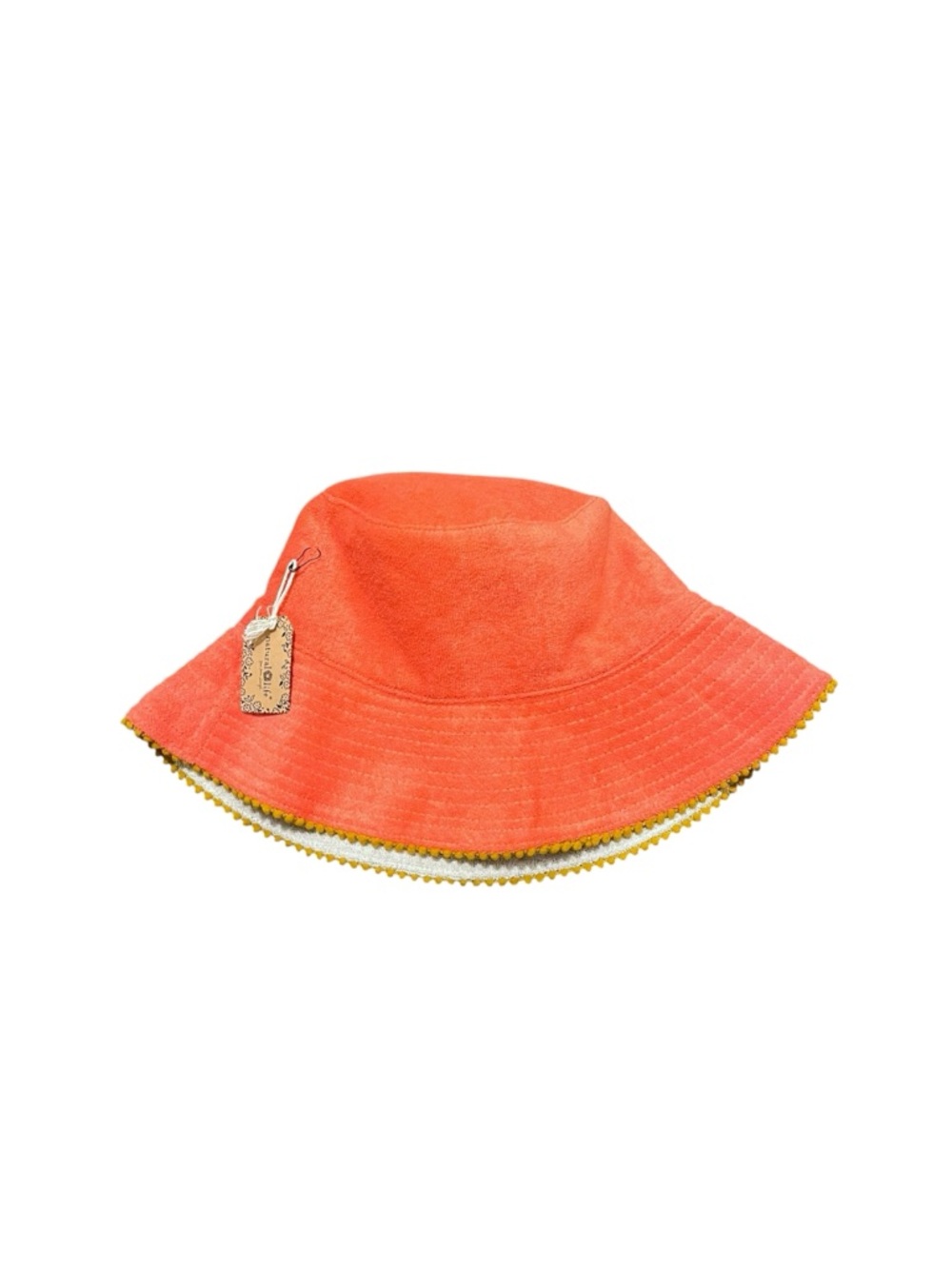 Natural Life Terrycloth Reversible Bucket Hat NWT
